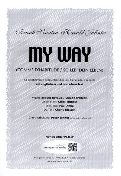 F. Sinatra: My way (So leb' dein Leben), Gch3Klav (Klavpa)