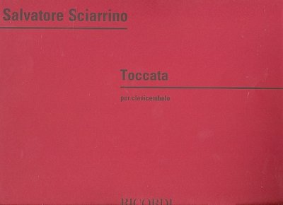 S. Sciarrino: Toccata (1975) (Part.)