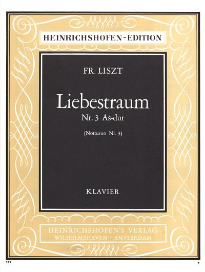 F. Liszt: Liebestraum Nr. 3 As-Dur, Klav