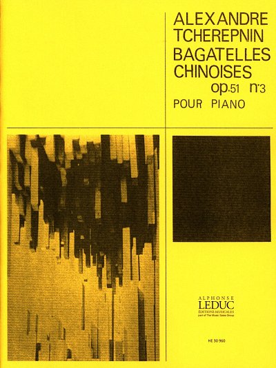 Bagatelles chinoises Op.51, No.3, Klav