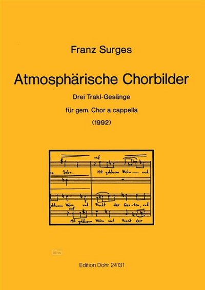 F. Surges: Atmosphärische Chorbilder