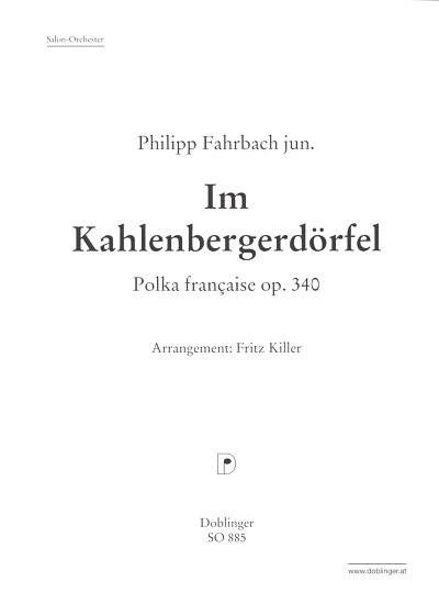 P. Fahrbach jun.: Im Kahlenbergerdörfel , Salono (KlavdirSt)