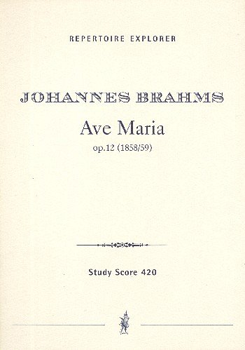 J. Brahms: Ave Maria op. 12, FchOrch (Stp)