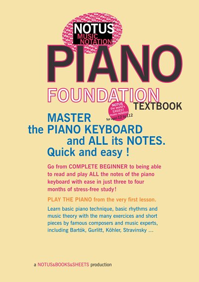 E. Clauws: Piano Foundation Textbook, Klav (Bch)