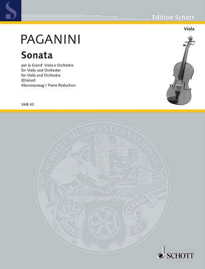 DL: N. Paganini: Sonata, VaOrch (KASt)