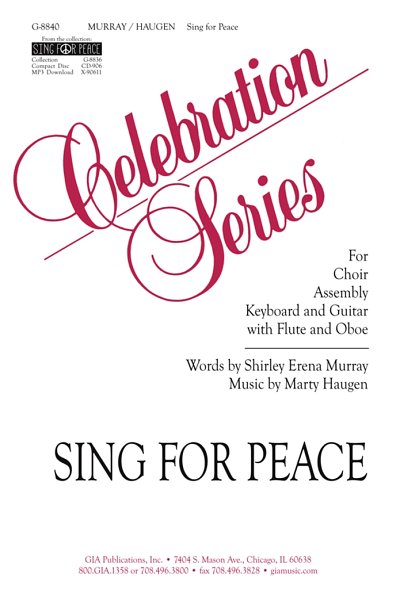 M. Haugen: Sing for Peace - Guitar edition