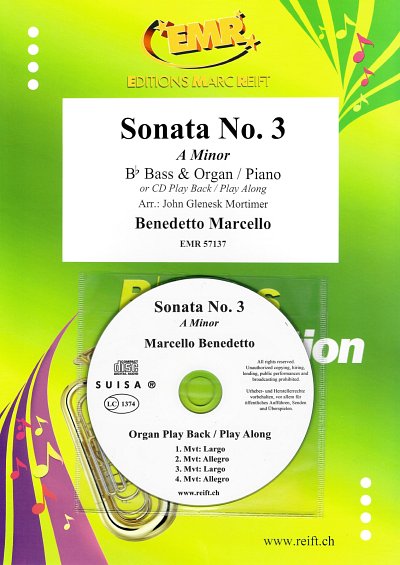 DL: B. Marcello: Sonata No. 3, TbBKlv/Org