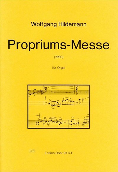 W. Hildemann: Propriums-Messe, Org (Part.)