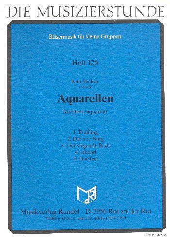 I. Shekov: Aquarellen, 4Klar (Pa+St)
