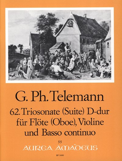 G.P. Telemann: 62. Sonata a tre (suite) in d major TWV 42:D10