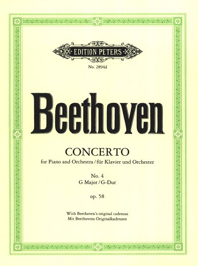 L. v. Beethoven: Klavierkonzert Nr. 4 G-Du, 2Klav (KlavpaSt)