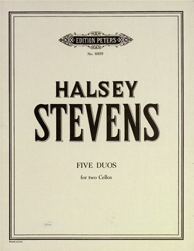 Stevens Halsey: Duette