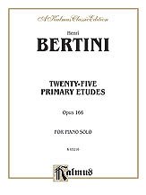 DL: H. Bertini: Bertini: Twenty-five Primary Etudes, Op. 1, 