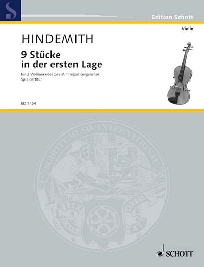 DL: P. Hindemith: Schulwerk für Instrumental-Zusammenspie (S