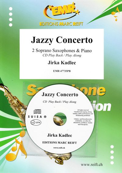 J. Kadlec: Jazzy Concerto, 2SsxKlav (+CD)