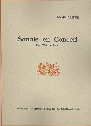 Sonate En Concert Op68, VlKlav (KlavpaSt)