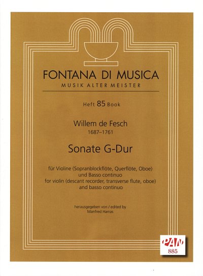 W. de Fesch: Sonate G-Dur Fontana Di Musica