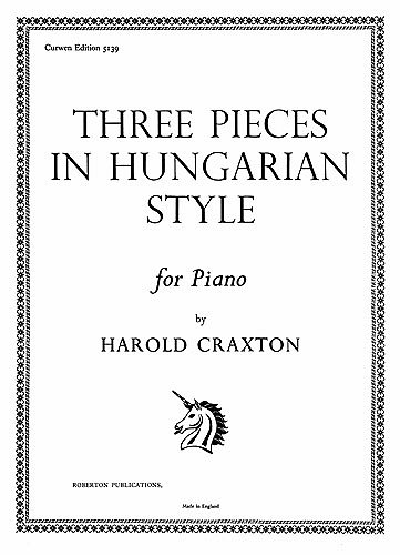 3 Pieces In Hungarian Style, Klav