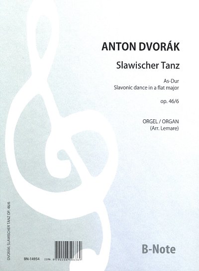 A. Dvo_ák: Slawischer Tanz As-Dur op.46/6 (Arr. Orgel), Org