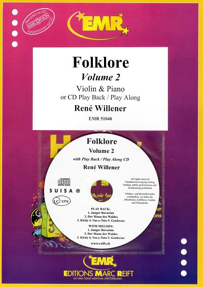R. Willener: Folklore Volume 2, VlKlav (+CD)
