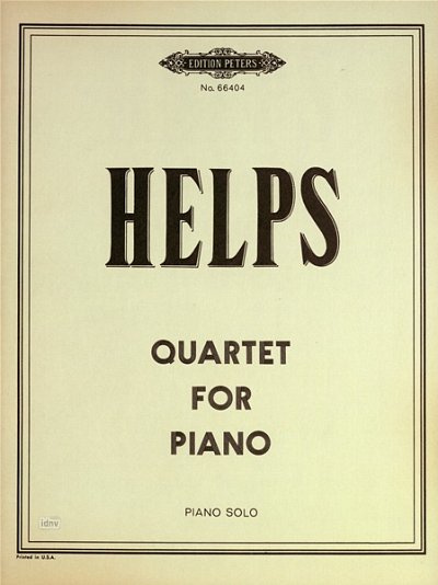 Helps Robert: Quartet for Piano