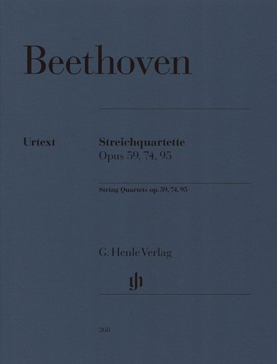 L. v. Beethoven: Streichquartette II, 2VlVaVc (Stsatz)