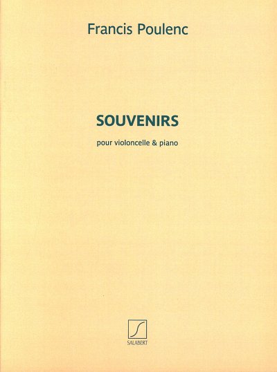 F. Poulenc: Souvenirs, VcKlav (KlavpaSt)