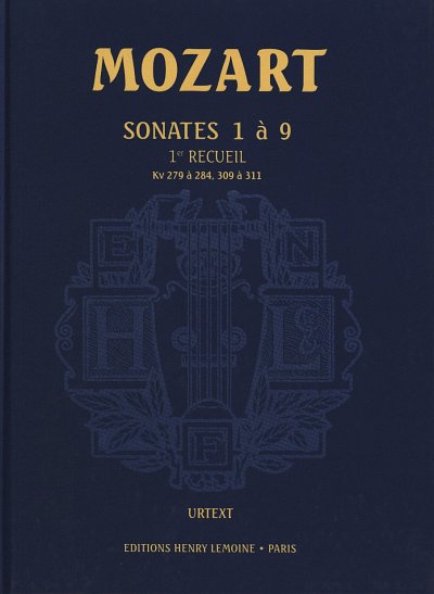 W.A. Mozart: Sonates Vol.1 n°1 à 9, Klav