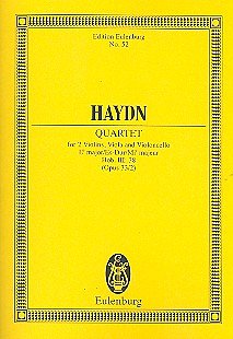 J. Haydn: Streichquartett  Es-Dur op. 33/2 Hob. III: 38