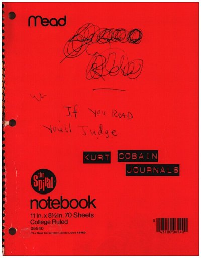 Kurt Cobain Journals (Bu)