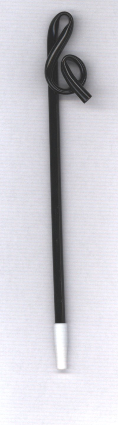 Kugelschreiber Violinschlüssel (schwarz)
