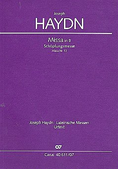 J. Haydn: Missa solemnis in B, SolGChOrch (Stp)