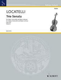 P.A. Locatelli: Trio Sonata op. 8/10 Band III, VlVcBc