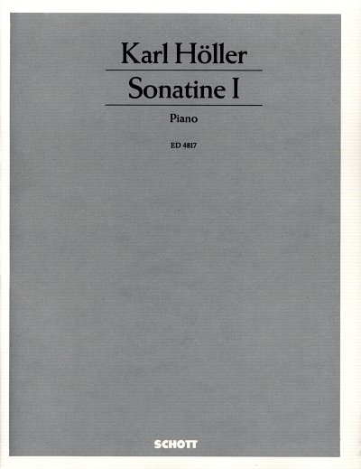 K. Höller: Zwei Sonatinen op. 58 , Klav