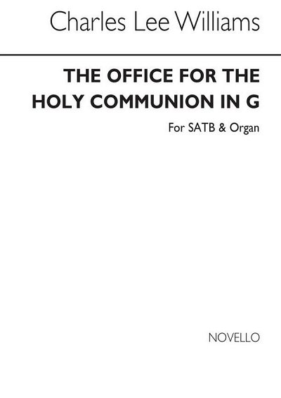 The Office For Holy Communion In G, GchOrg (Chpa)