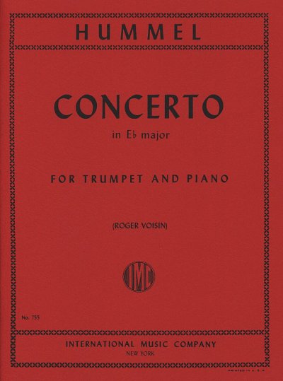 J.N. Hummel: Concerto in E-flat major, TrpOrch (KASt)