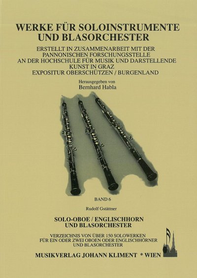 R. Gstättner: Werke für Soloinstrumente und Bla, Ob/Eh (Lex)