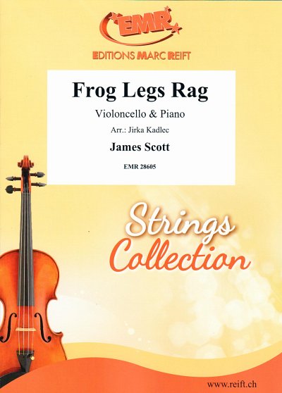 J. Scott: Frog Legs Rag, VcKlav