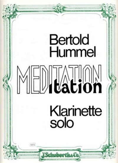 B. Hummel: Meditation op. 77b 