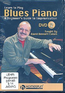 D.B. Cohen: Learn to Play Blues Piano 2, Klav (DVD)