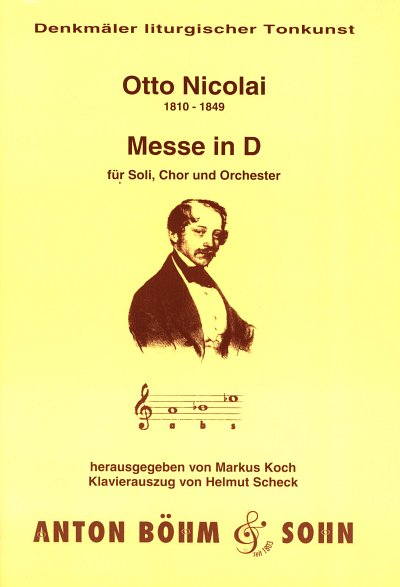 O. Nicolai: Messe D-Dur, 4GesGchOrchO (KA)
