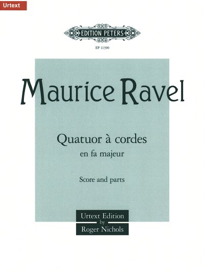 M. Ravel: Quartett F-Dur, 4Str (Pa+St)