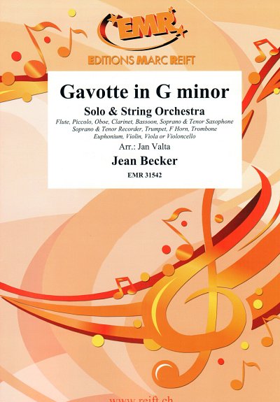 DL: J. Becker: Gavotte in G minor