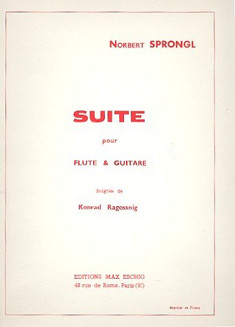 Suite Flute Et Guitare , FlGit (Part.)