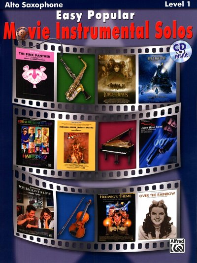 Easy Popular Movie Instrumental Solos, ASax (+CD)