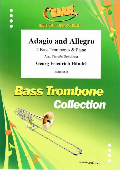G.F. Händel: Adagio and Allegro, 2BassposKlav