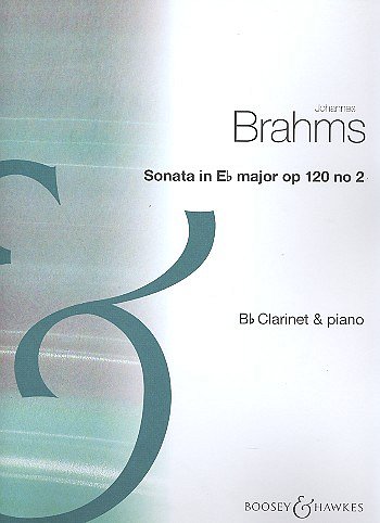 J. Brahms: Sonata For Clarinet & Piano N, KlarKlv (KlavpaSt)
