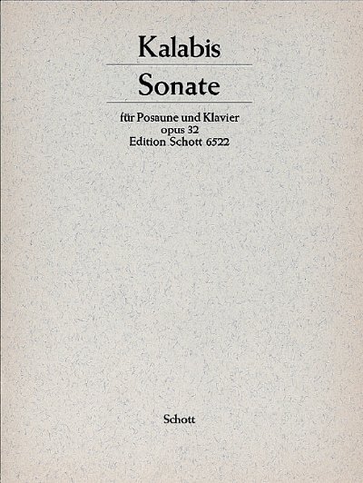 V. Kalabis: Sonate op. 32