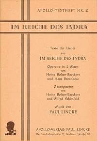 P. Lincke: Im Reiche Des Indra