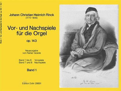 J.C.H. Rinck: Vor- und Nachspiele für die Orgel, Org (Part.)